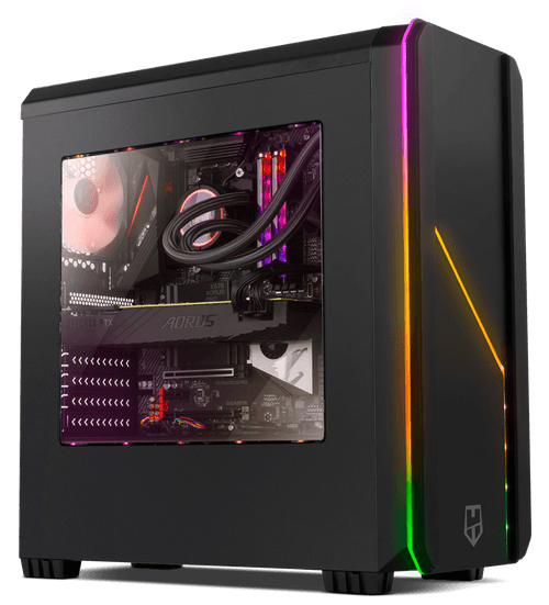 Caixa PC NOX Hummer MC PRO - Luz RGB - Refrigeração