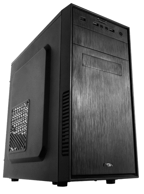Caixa PC NOX NXCBAYZXBL (ATX Mid Tower - Azul)